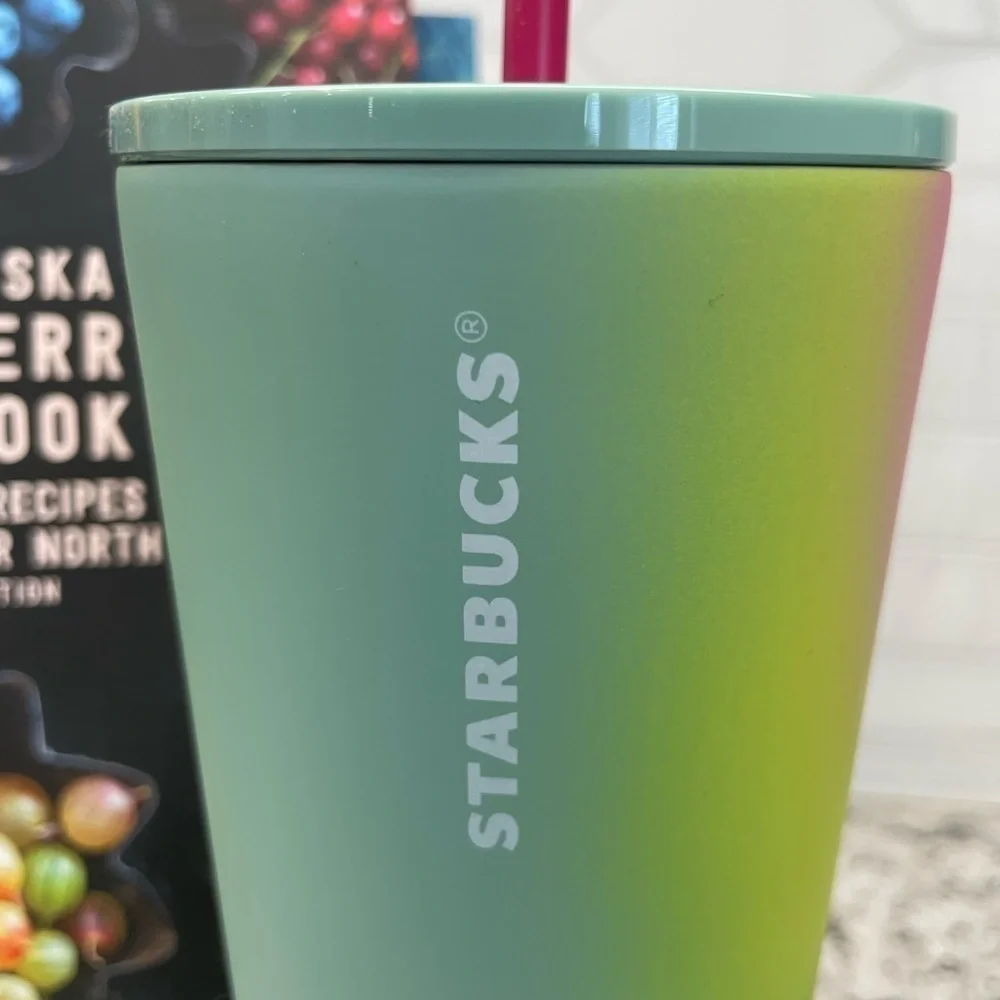 Starbucks 2024 Spring MultiColor Spray Gradient Ombre Tumbler. Brand New. NWT!